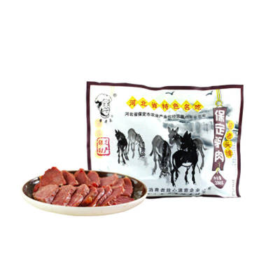 河北特产保定驴肉熟食 真空包装 翟老头驴肉200g/袋 特产食品 3袋 - 京东