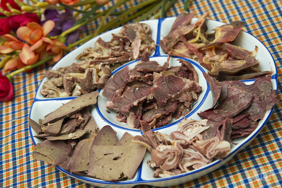 驴肉拼盘图片